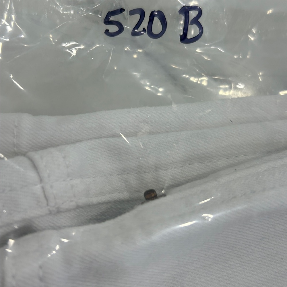 Talbots High Waist Straight Ankle White Jeans. Size 12 - Picture 14 of 14